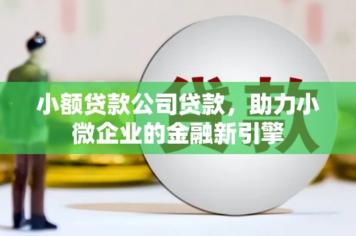 青神小额贷款公司贷款，助力小微企业的金融新引擎