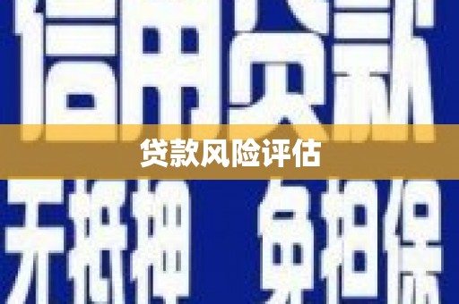 岢岚贷款风险评估