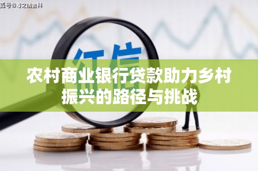 石家庄农村商业银行贷款助力乡村振兴的路径与挑战