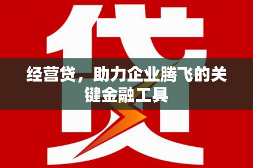 越秀经营贷，助力企业腾飞的关键金融工具