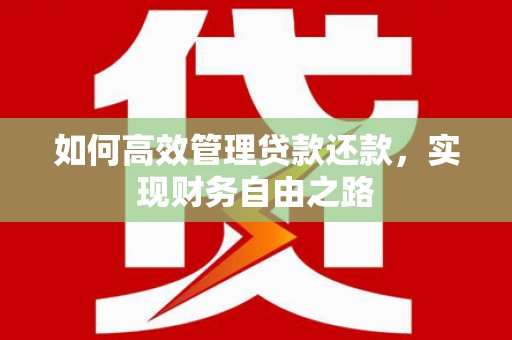 六横如何高效管理贷款还款，实现财务自由之路
