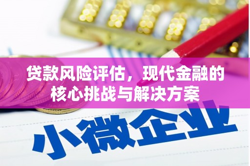 法库贷款风险评估，现代金融的核心挑战与解决方案
