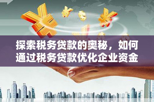 丰县探索税务贷款的奥秘，如何通过税务贷款优化企业资金流