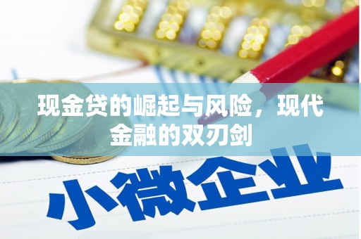 高要现金贷的崛起与风险，现代金融的双刃剑