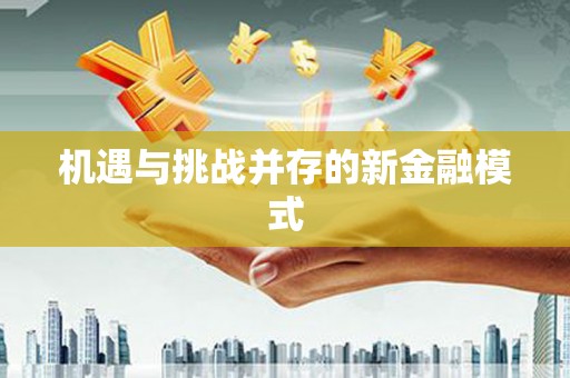 中山机遇与挑战并存的新金融模式