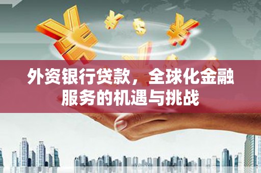 大社外资银行贷款，全球化金融服务的机遇与挑战