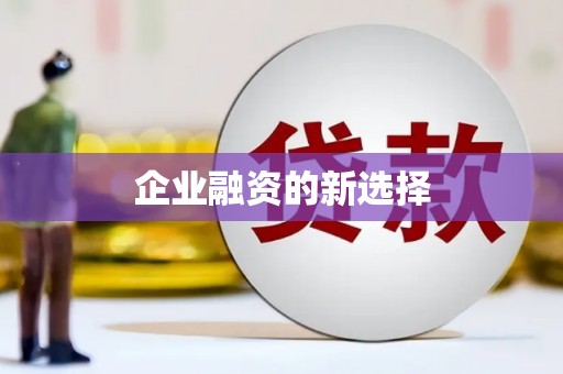 巴青企业融资的新选择