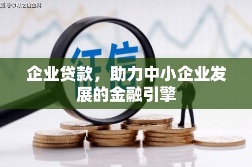 蒙城企业贷款，助力中小企业发展的金融引擎