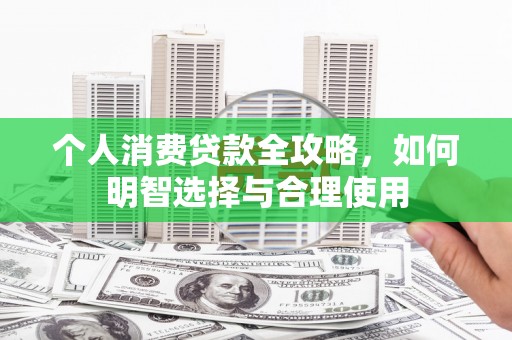 巴州个人消费贷款全攻略，如何明智选择与合理使用